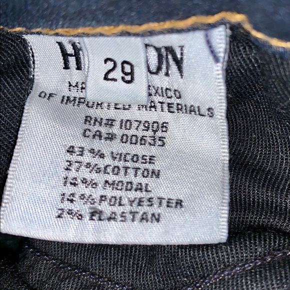 Hudson Nico Mid Rise Super Skinny Jeans Size 29 - Picture 8 of 8